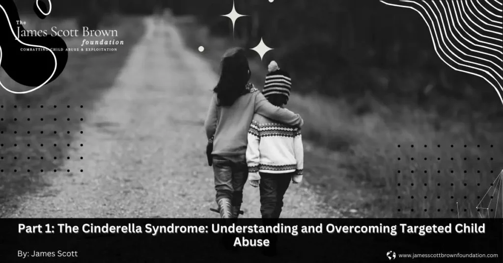 2 Girl Kid Walking in The Road black and white Cinderella Syndrome Part 1 Introduction - James Scott Brown Foundation Lost Childhood